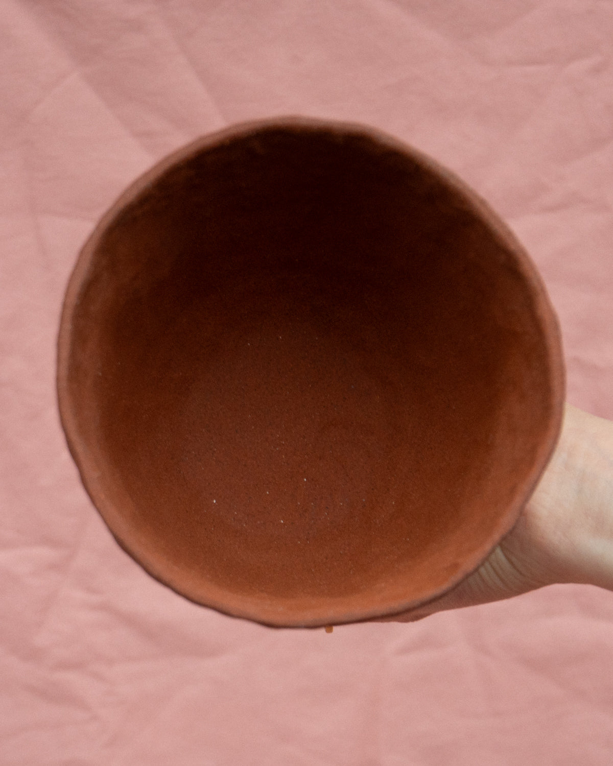 Terracotta Caterpillar Bowl