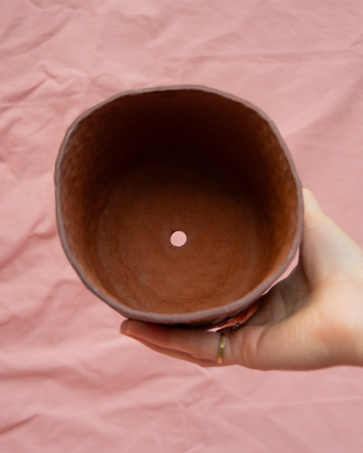 Lilac Straight Wall Flower Plant Pot