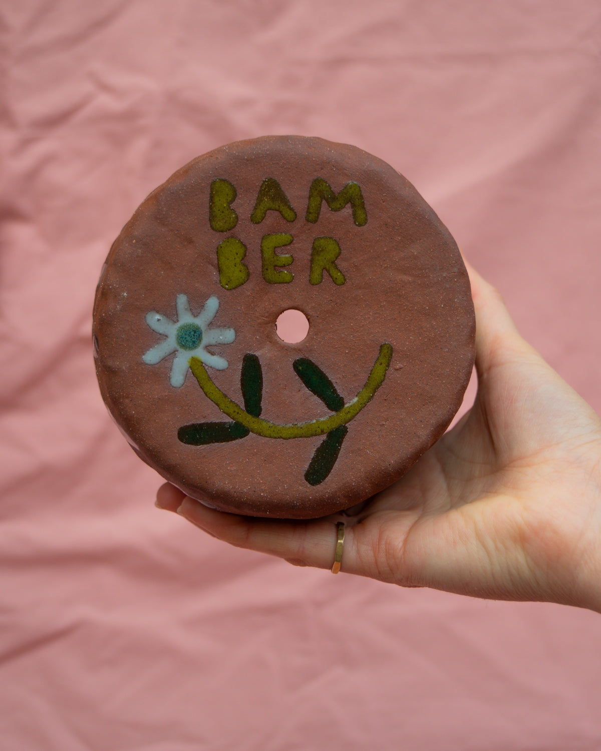 Light Blue Straight Wall Flower Plant Pot