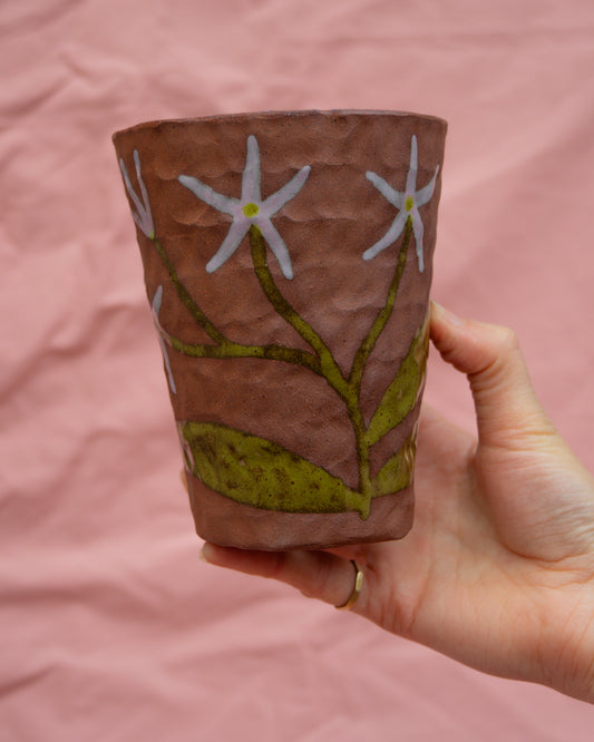 Small Terra Spikey Flower Plant Pot