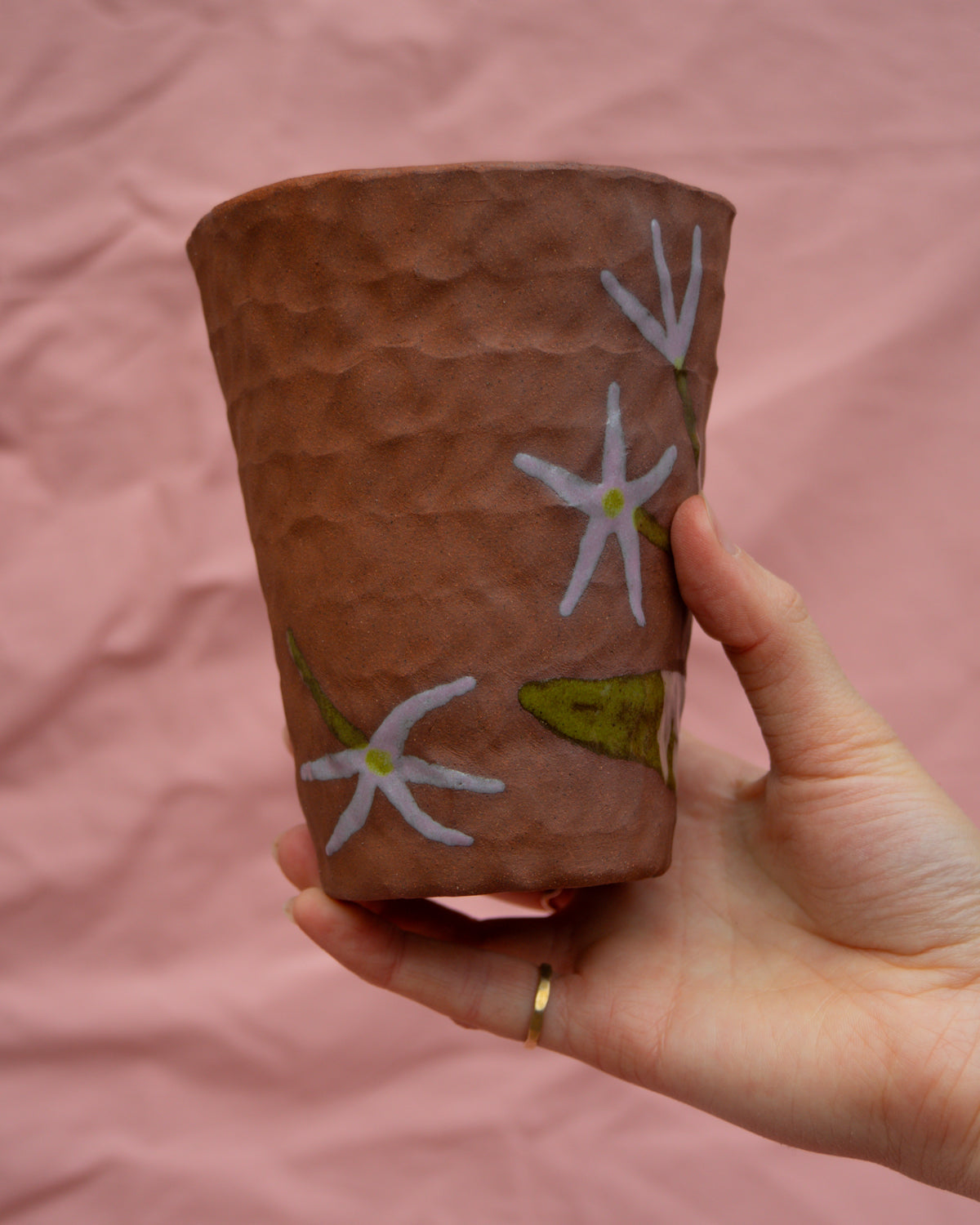 Small Terra Spikey Flower Plant Pot