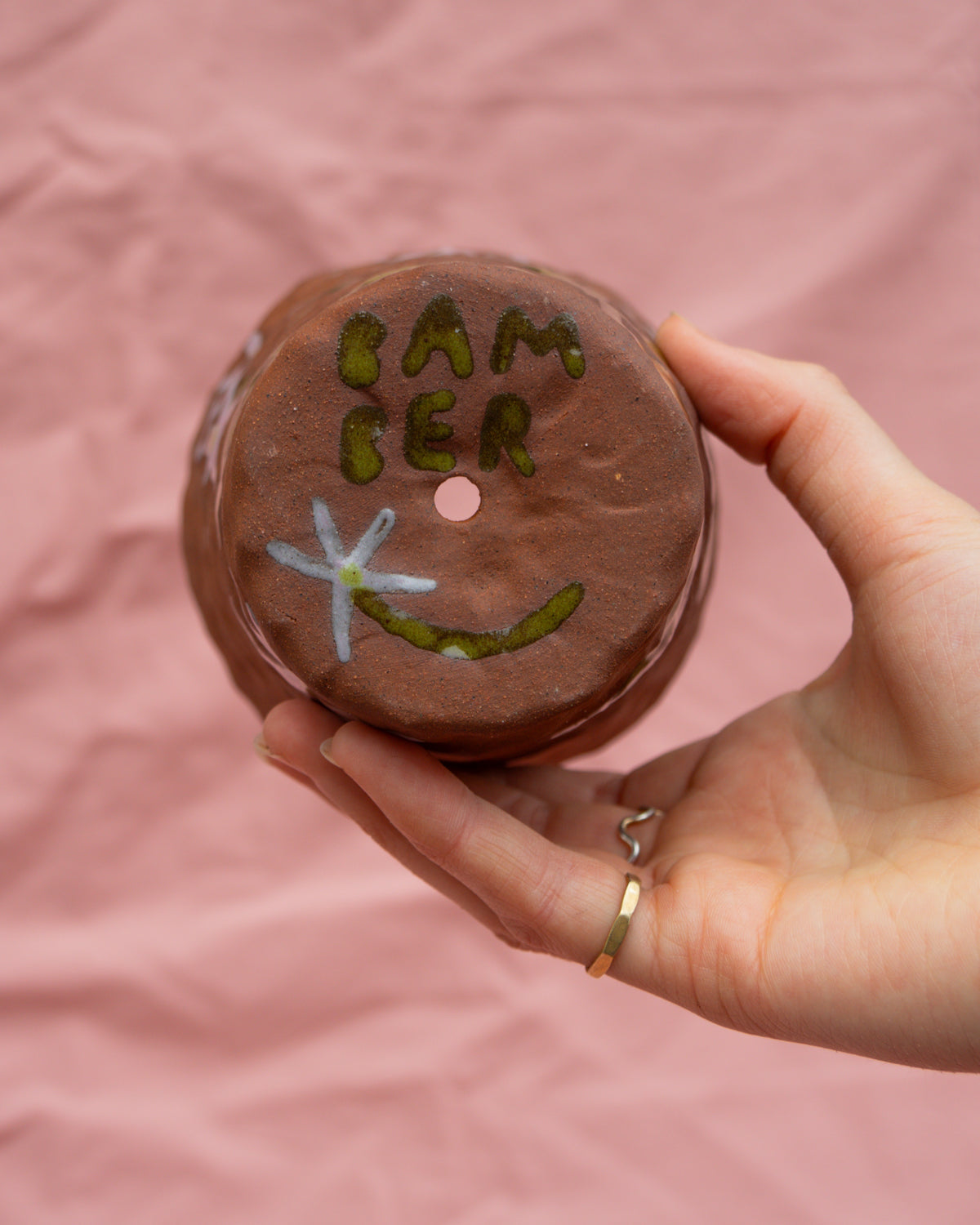 Small Terra Spikey Flower Plant Pot