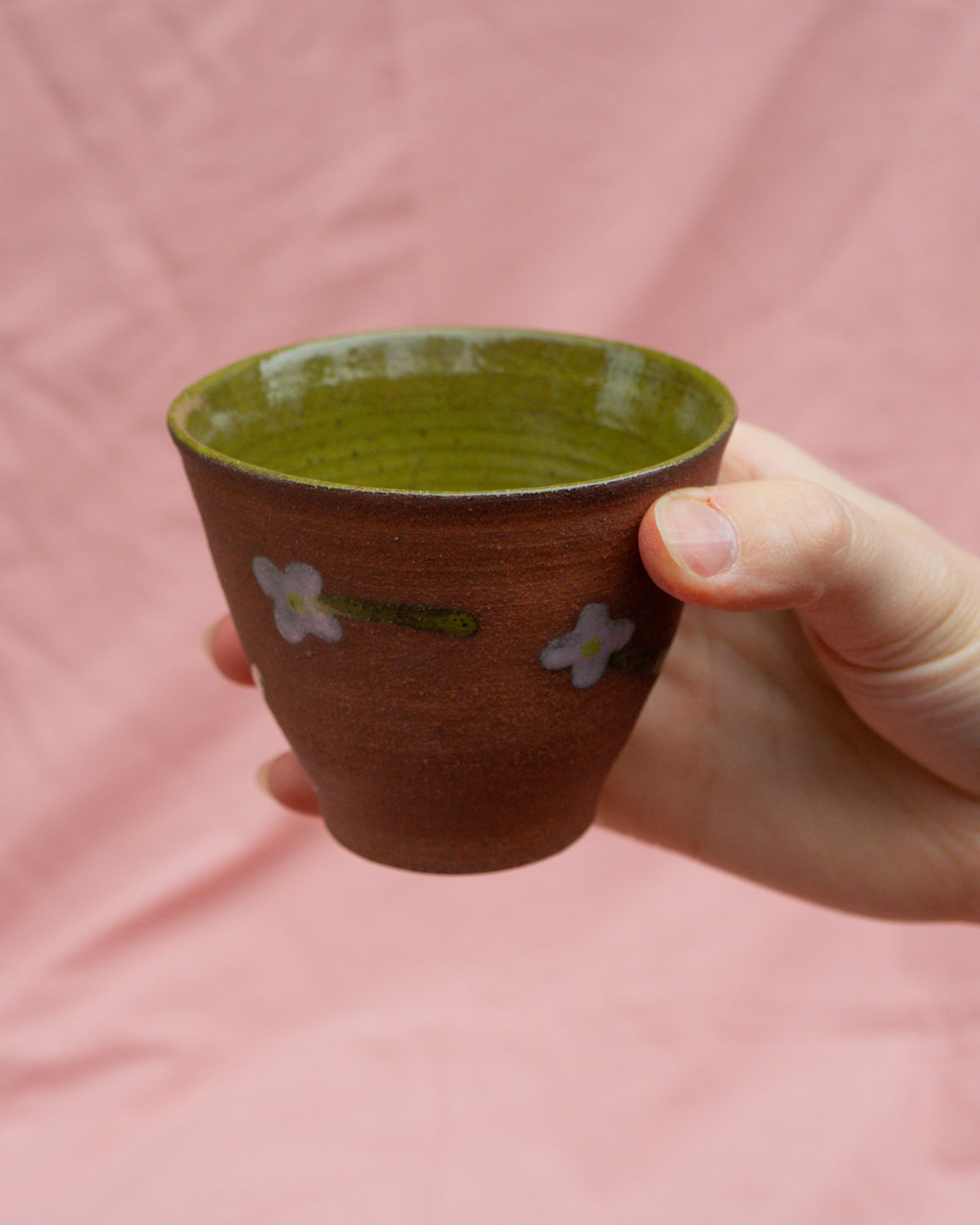 Small Terra Flower Bowl (Wheel-thrown)