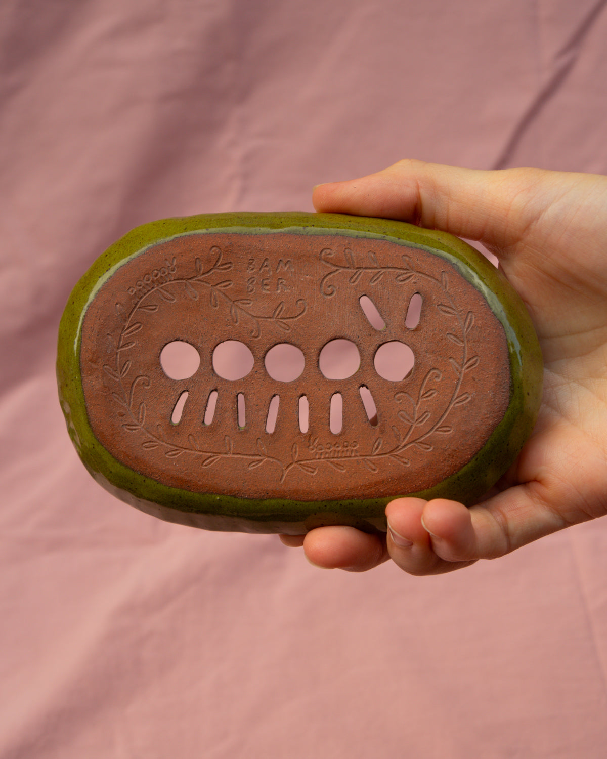 Caterpillar Soap Dish