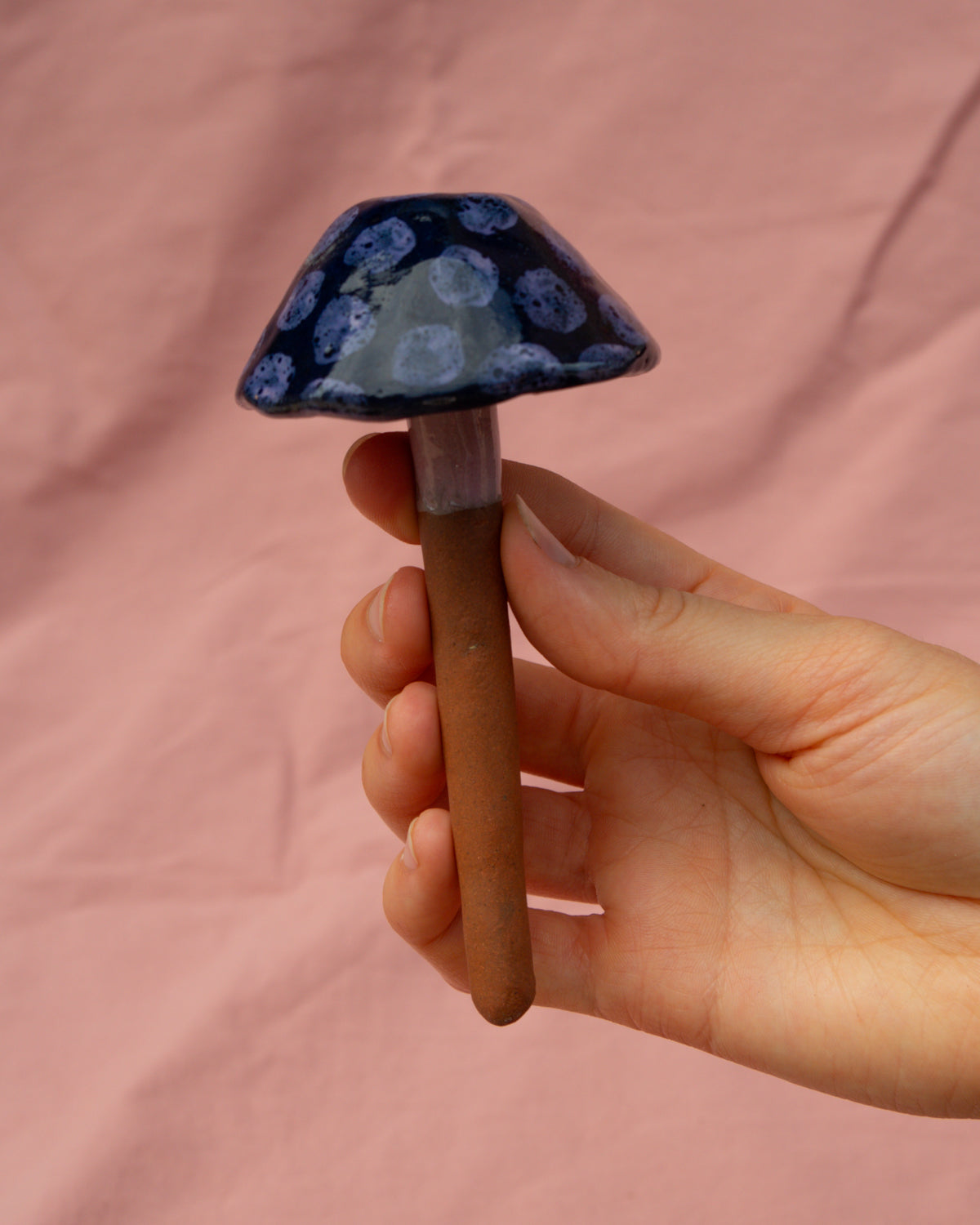 Navy Garden Mushroom