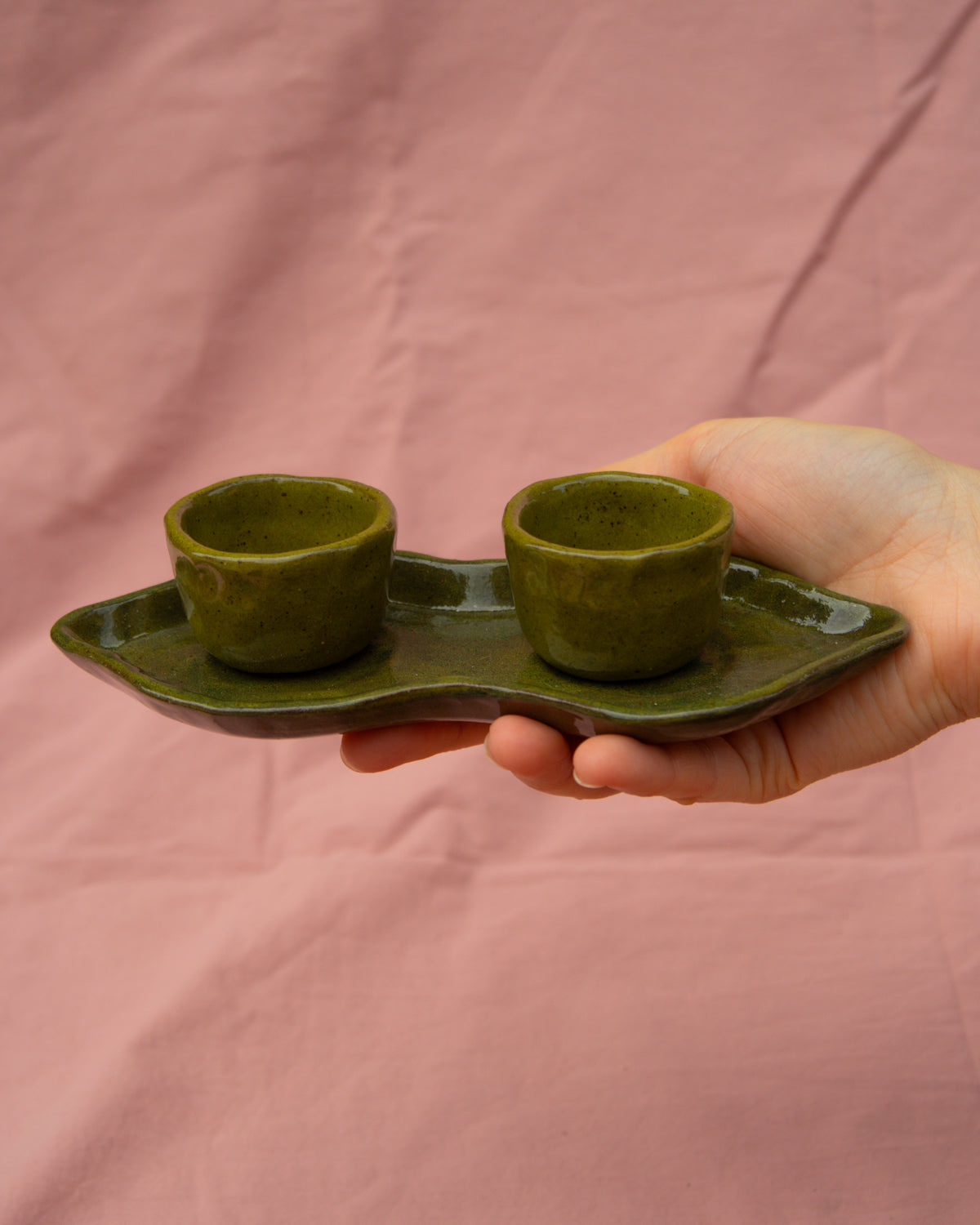Pea Pod Plate + Bowls Set