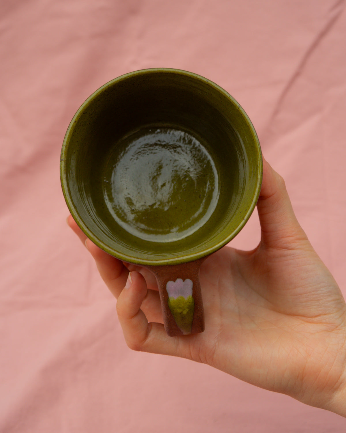 Terracotta Nasturtium Mug
