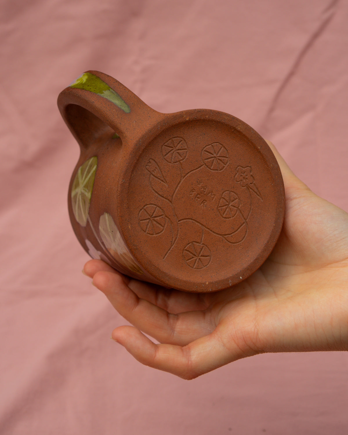Terracotta Nasturtium Mug