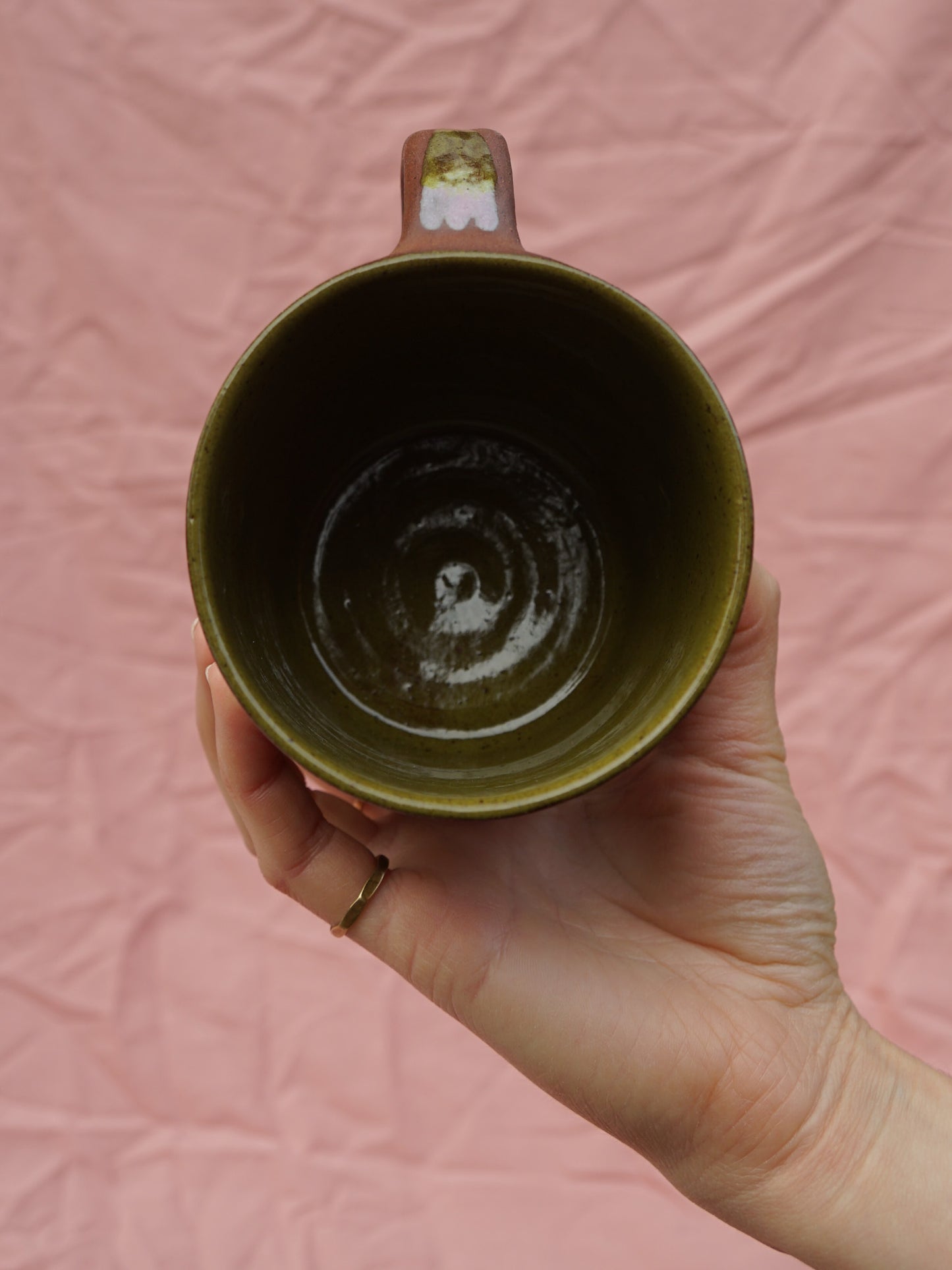 Terracotta Nasturtium Mug