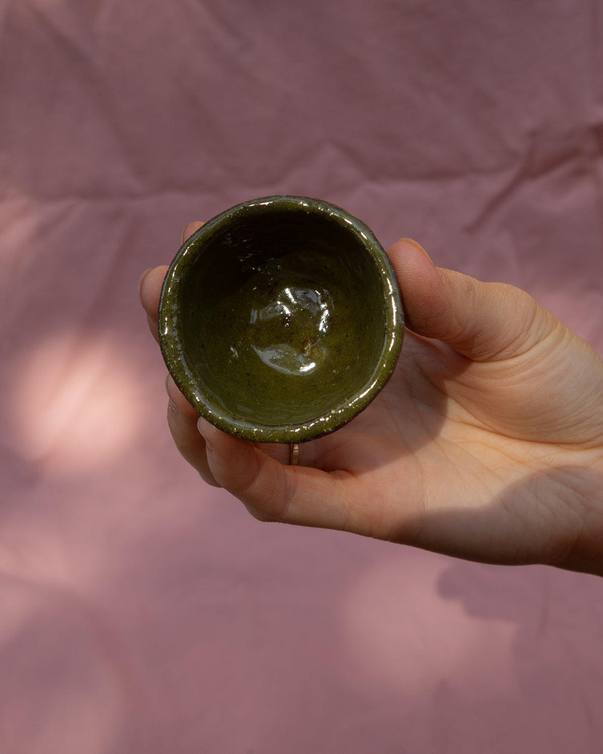 Green Leaves Mini Pot