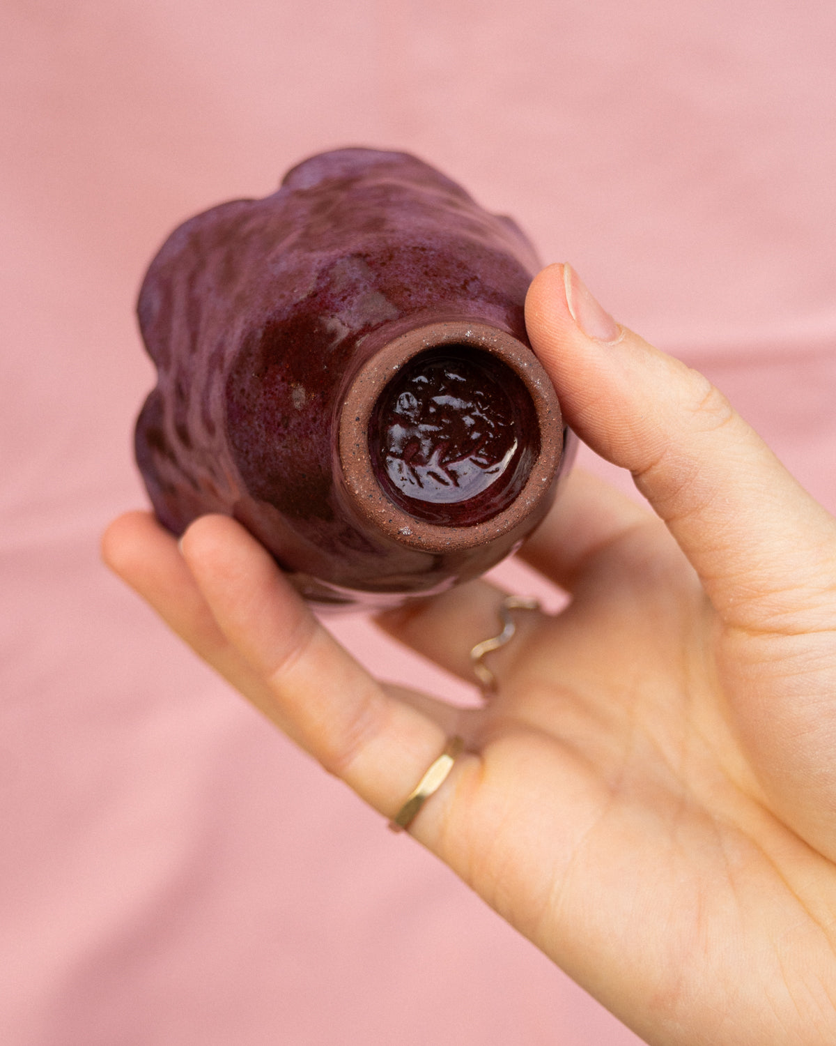 Purple Little Flower Bowl