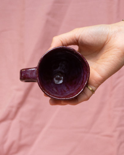 Purple Flower Tiny Mug