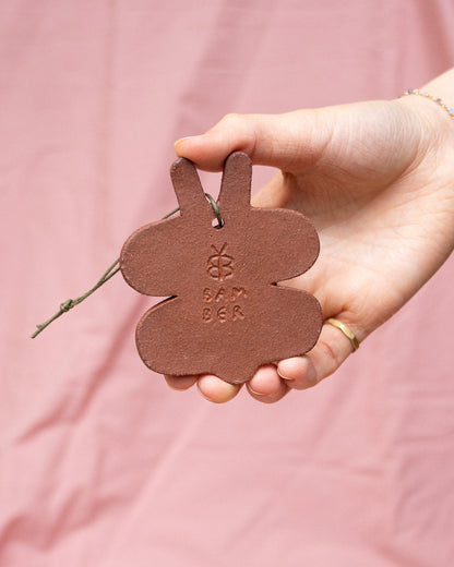 Olive + Lilac Butterfly Hanging Ornament