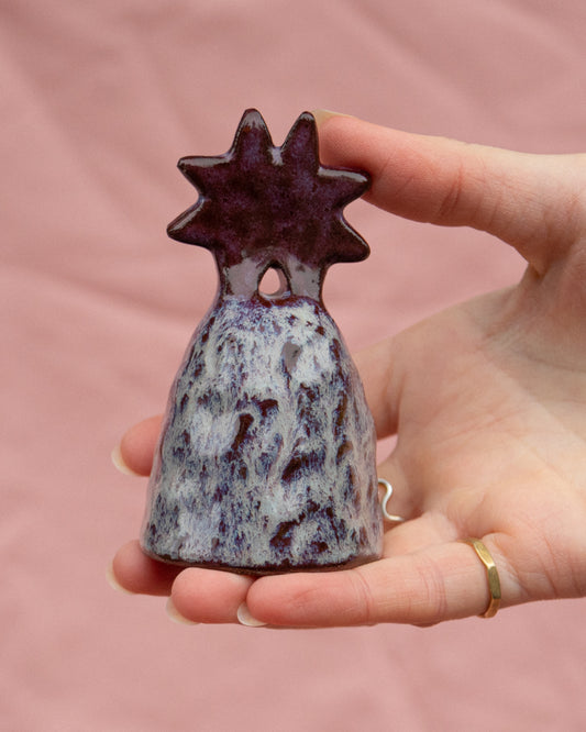 Purple + Frosty Lilac Star Candle Snuffer