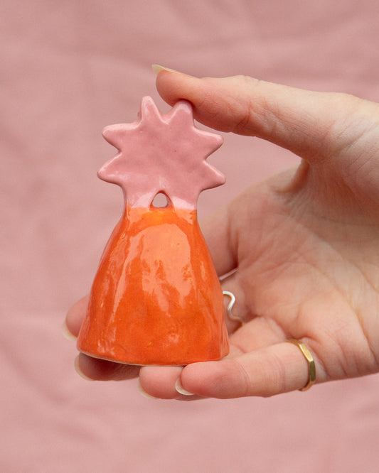 Pink + Orange Star Candle Snuffer