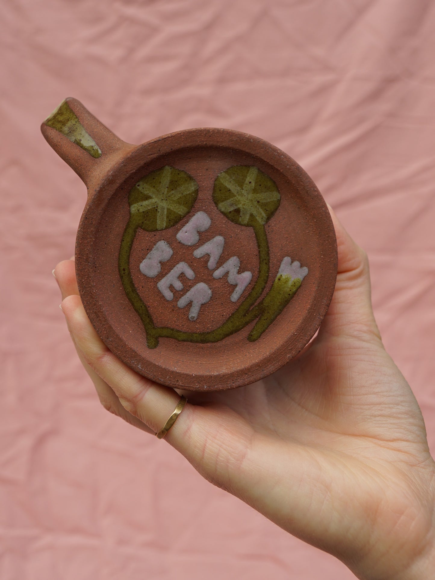 Terracotta Nasturtium Mug