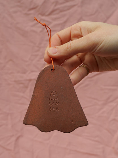 Sad Ghost Hanging Ornament