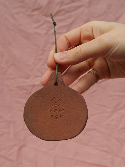 Happy Pumpkin Hanging Ornament