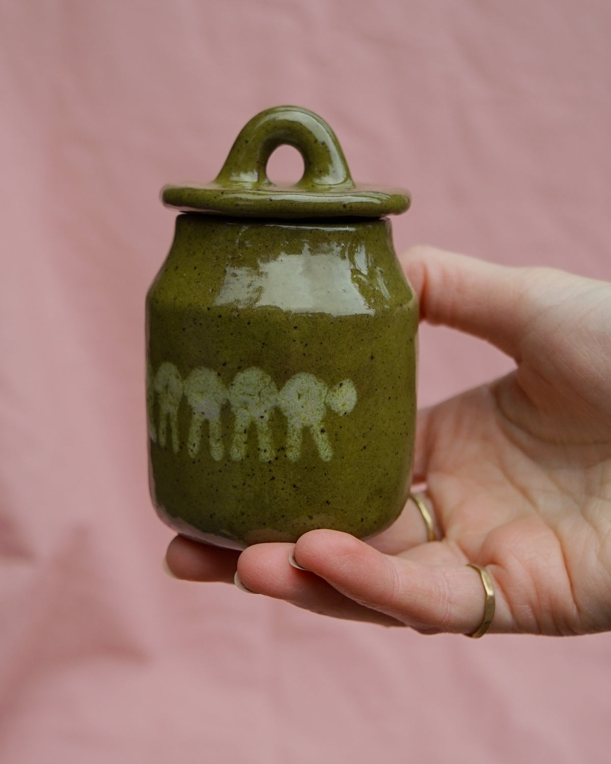 Mini Caterpillar Jar