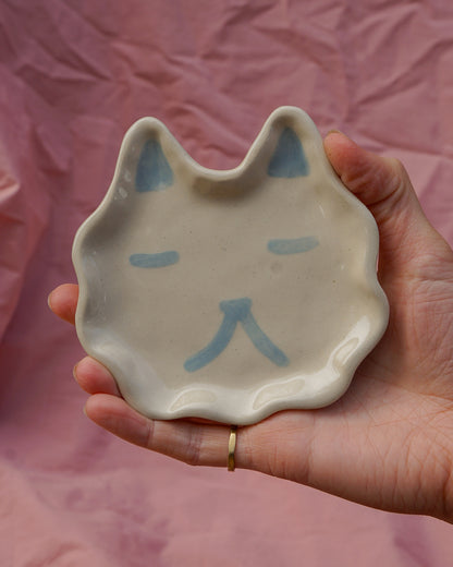 Sleepy Cat Plate