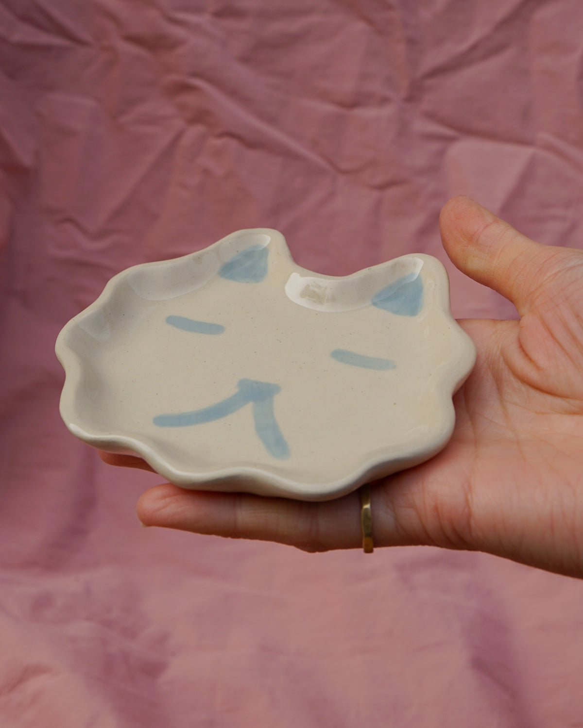 Sleepy Cat Plate
