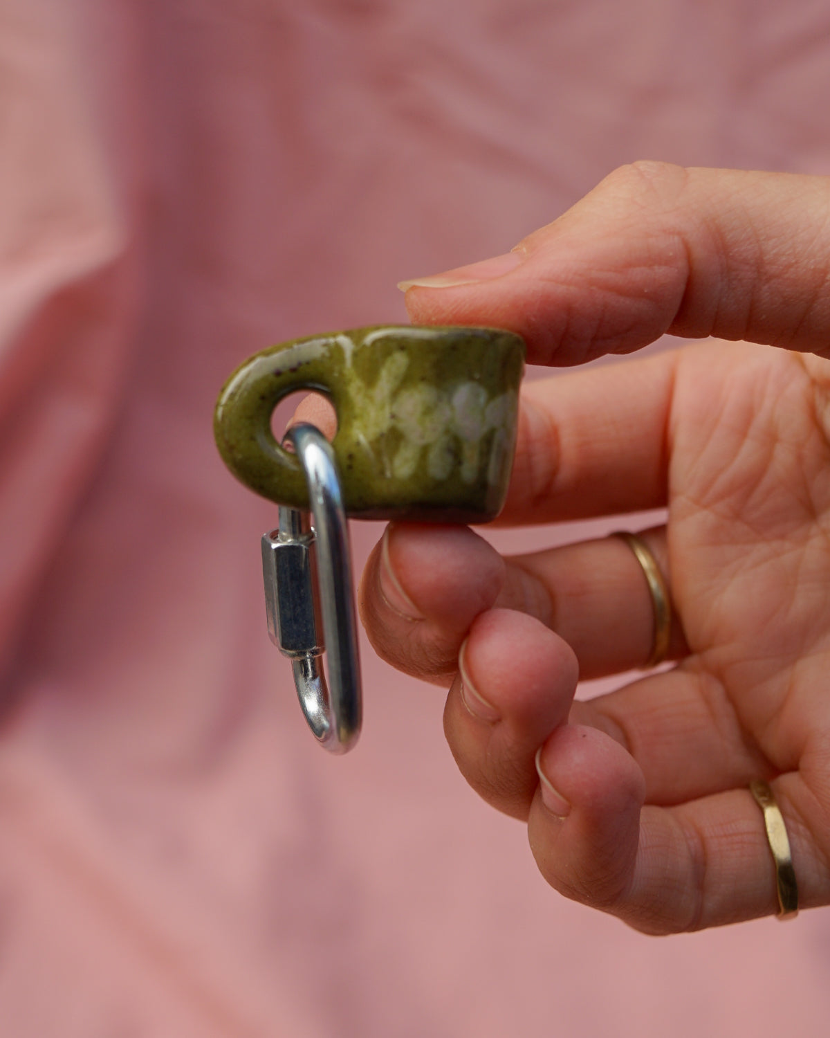 Tiny Bug Mug Keyring