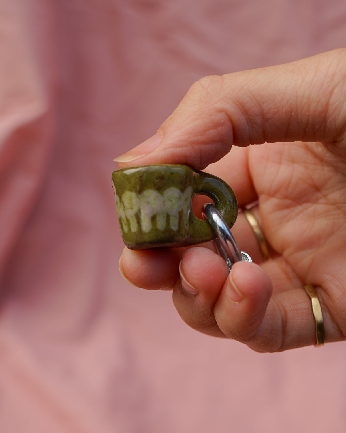 Tiny Bug Mug Keyring