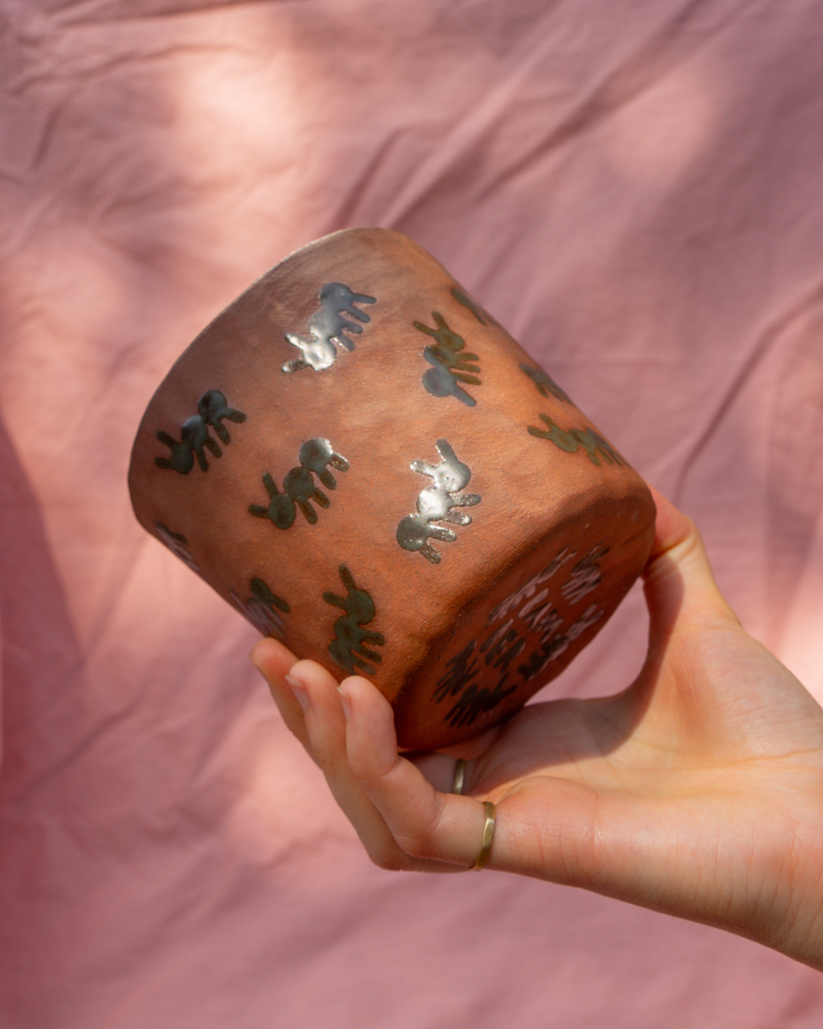 Small Ants Plant Pot