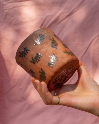 Small Ants Plant Pot