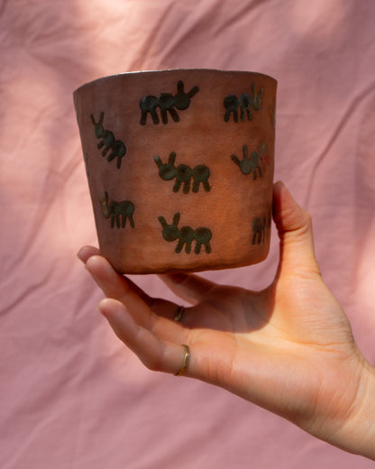 Small Ants Plant Pot