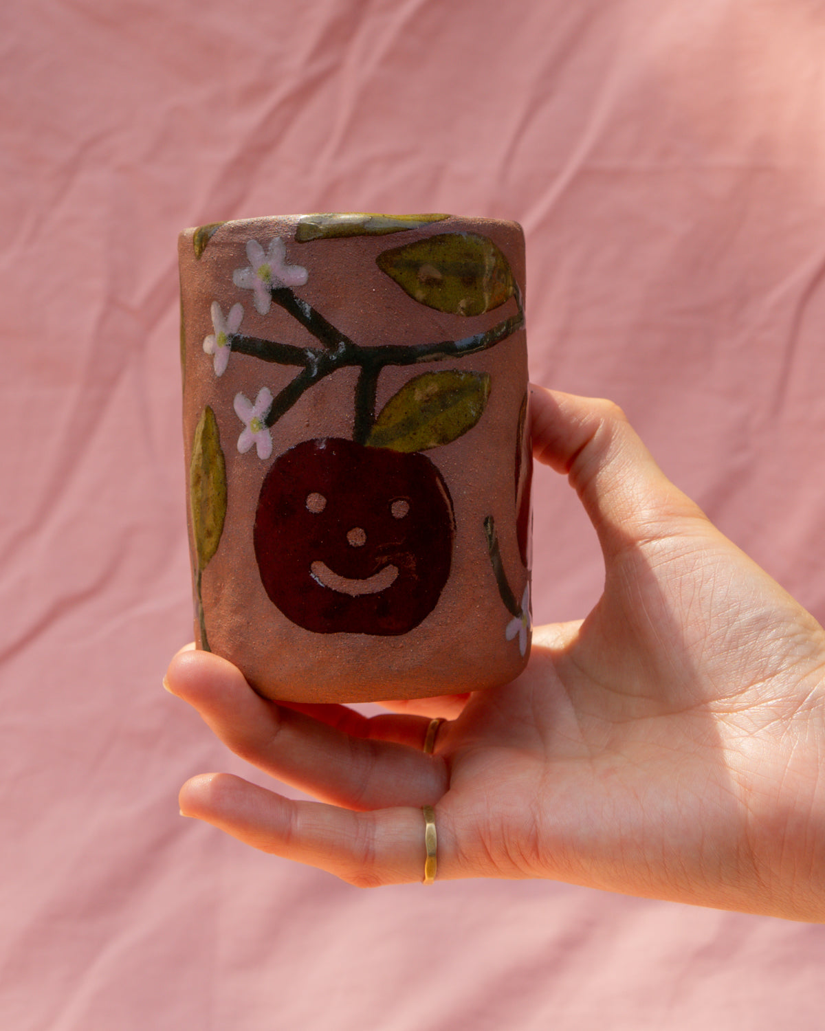 Terracotta Apple Tree Travel Cup