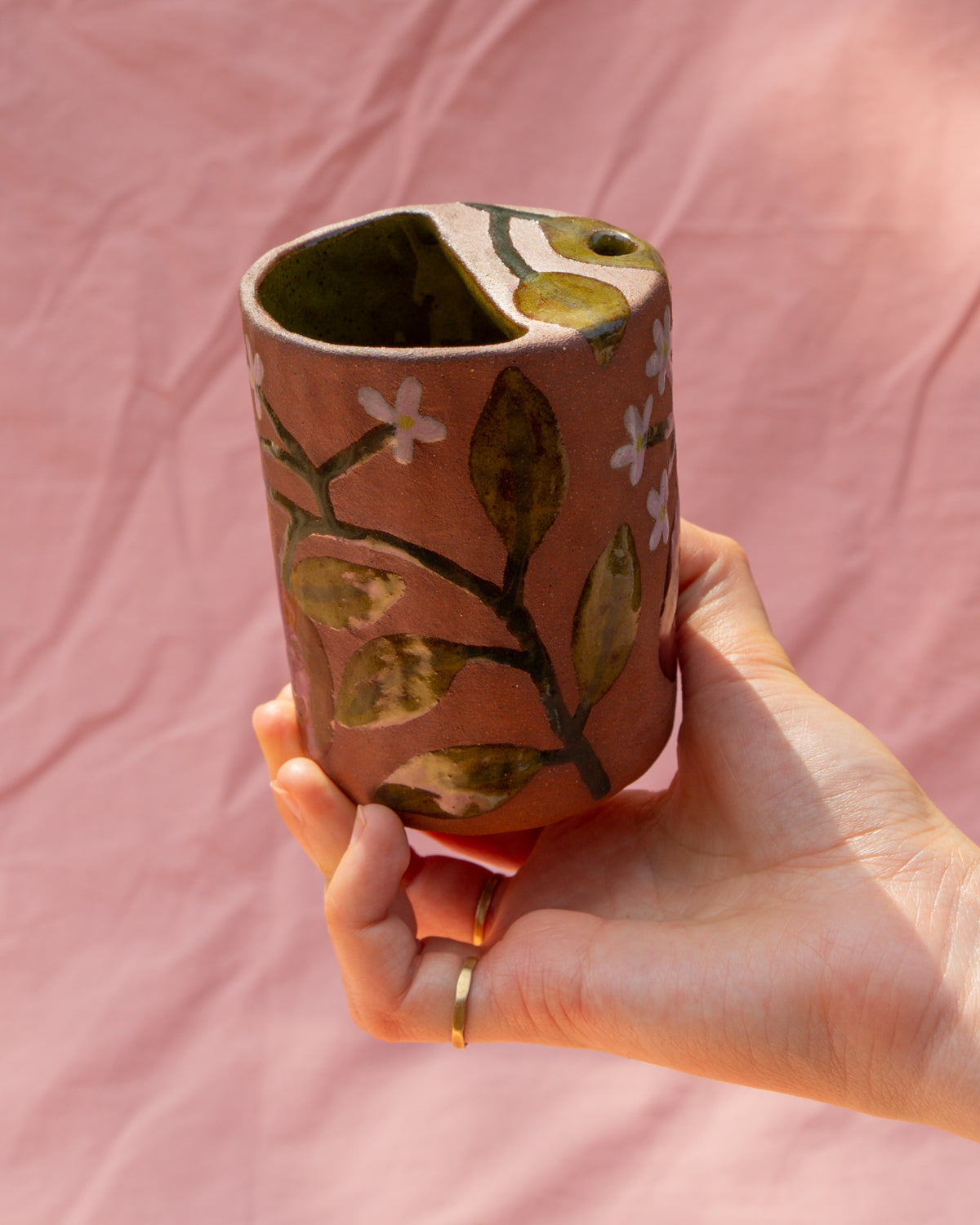 Terracotta Apple Tree Travel Cup