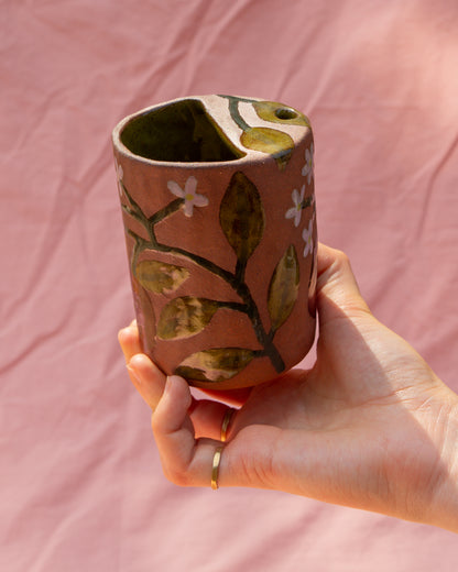 Terracotta Apple Tree Travel Cup