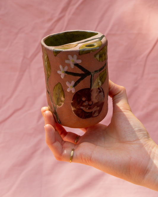 Terracotta Apple Tree Travel Cup