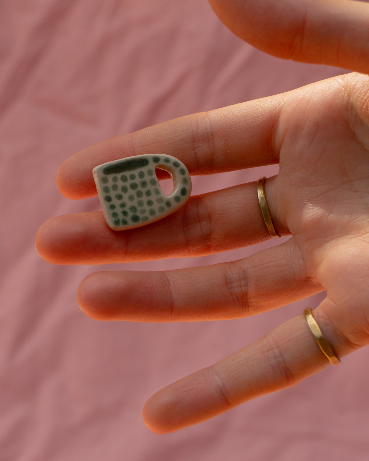 Spotty Mug Badge