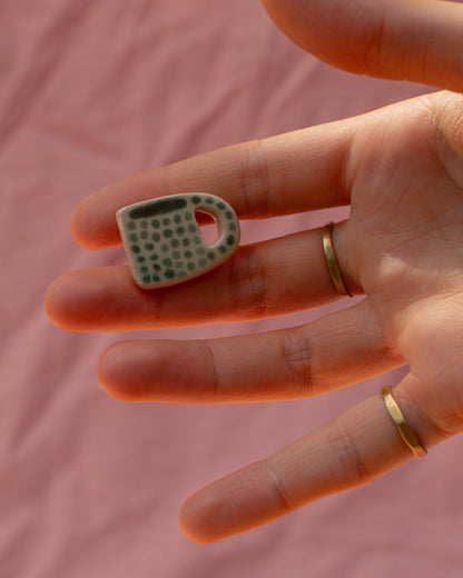 Spotty Mug Badge