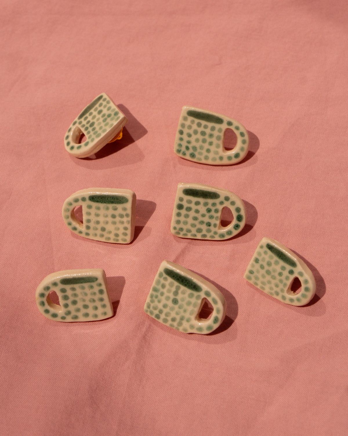 Spotty Mug Badge