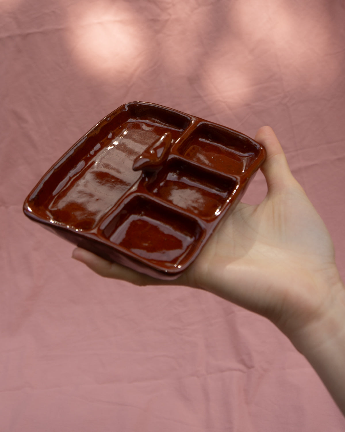 Orange Birdy Paint Palette