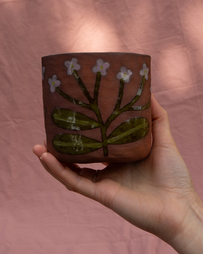 Terra Flowers Utensil Pot