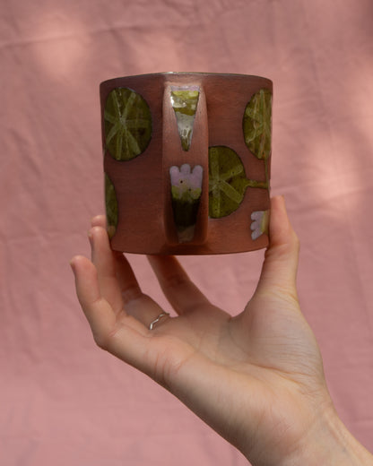 Terracotta Nasturtium Mug
