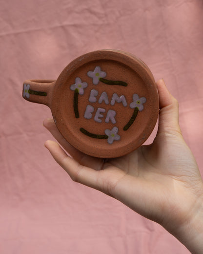 Terracotta Flowers Mug