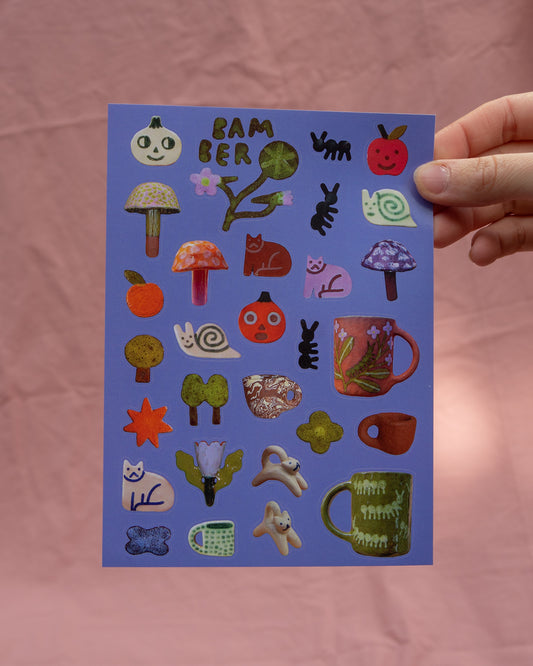 Random Guys Sticker Sheet