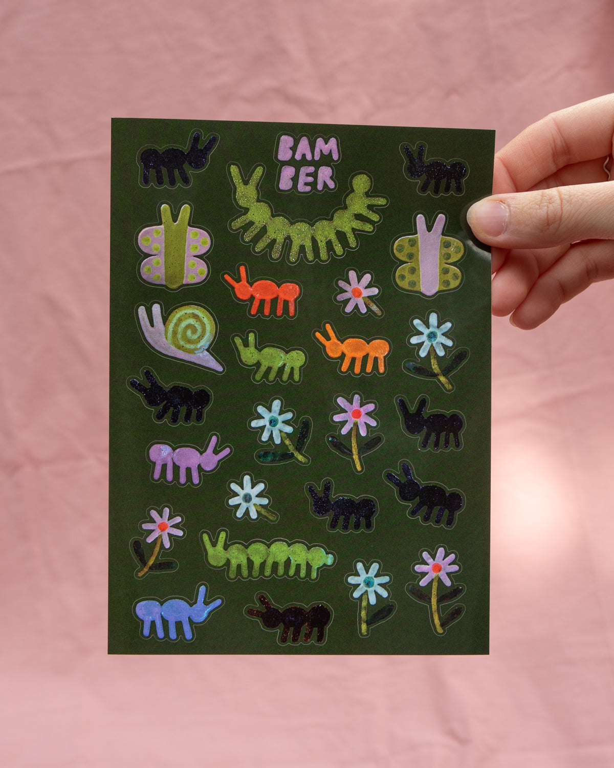 Glaze Bugs Sticker Sheet