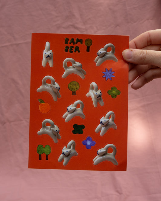 Cat Sticker Sheet