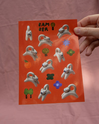 Cat Sticker Sheet