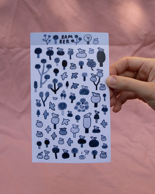 Birdies Sticker Sheet