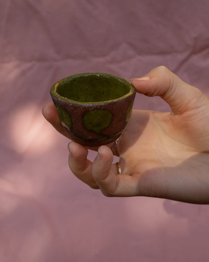 Green Leaves Mini Pot