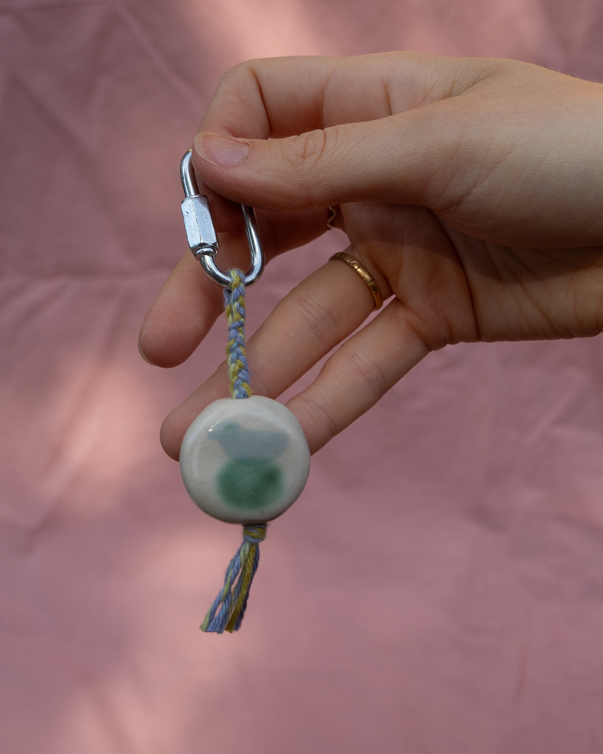 Tree + Bird Keyring