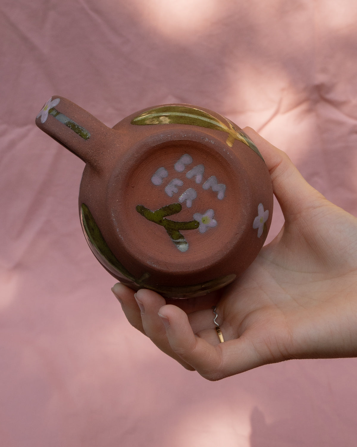 Rounded Flowers Mug