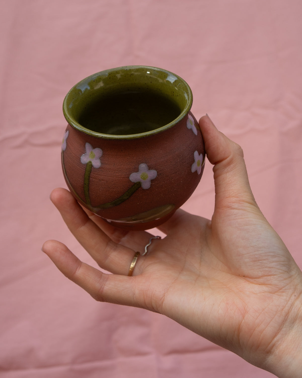 Round Flowers Pot